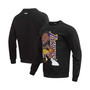 Men's LeBron James Black Los Angeles Lakers Avatar Pullover Sweatshirt