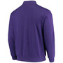 Men's Purple Ecu Pirates Tortugas Logo Quarter-Zip Jacket