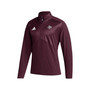 Men's Maroon Texas A&M Aggies Sideline AEROREADY Raglan Sleeve Quarter-Zip Jacket