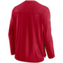 Men's Red Tampa Bay Buccaneers Sideline Team Performance Pullover Sweatshirt