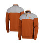 Men's Heathered Gray, Texas Orange Texas Longhorns Be the Ball Quarter-Zip Top