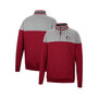 Men's Garnet, Heather Gray Florida State Seminoles Be the Ball Quarter-Zip Top
