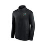 Men's Branded Black San Jose Sharks Authentic Pro Rink Fleece Full-Zip Jacket