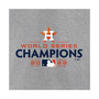 Men's Branded Heather Gray Houston Astros 2022 World Series Champions Logo Pullover Sweatshirt