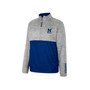 Men's Gray Navy Midshipmen John Half-Zip Jacket