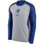 Men's Gray, Royal Chicago Cubs Authentic Collection Game Performance Pullover Sweatshirt