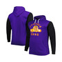 Men's Branded Purple, Black Phoenix Suns Big and Tall Bold Attack Pullover Hoodie