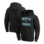 Men's Black Seattle Kraken Victory Arch Pullover Hoodie