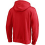 Men's Red Chicago Blackhawks Team Lockup Pullover Hoodie