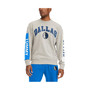 Men's Gray Dallas Mavericks James Patch Pullover Sweatshirt