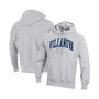Men's Heathered Gray Villanova Wildcats Team Arch Reverse Weave Pullover Hoodie