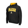 Men's Black Appalachian State Mountaineers Arch and Logo Pullover Hoodie