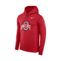 Men's Scarlet Ohio State Buckeyes Performance Pullover Hoodie