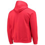 Men's Red Houston Cougars Campus Logo Pullover Hoodie