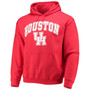 Men's Red Houston Cougars Campus Logo Pullover Hoodie