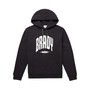 Men's Black Varsity Pullover Hoodie