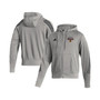 Men's Heathered Gray Chicago Blackhawks Fashion Full-Zip Hoodie