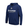 Men's Navy New Hampshire Wildcats Lantern Pullover Hoodie