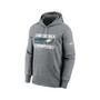 Men's Heather Charcoal Philadelphia Eagles 2022 NFC Champions Trophy Collection Pullover Hoodie