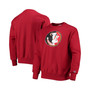 Men's Garnet Florida State Seminoles Vault Logo Reverse Weave Pullover Sweatshirt