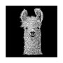 Men's Word Art Llama Crewneck Sweatshirt