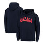 Men's Navy Gonzaga Bulldogs Basic Arch Pullover Hoodie