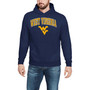 Men's Navy West Virginia Mountaineers Campus Pullover Hoodie