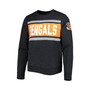 Men's Heathered Black Cincinnati Bengals Bypass Tribeca Pullover Sweatshirt