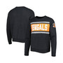 Men's Heathered Black Cincinnati Bengals Bypass Tribeca Pullover Sweatshirt