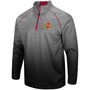 Men's Heathered Gray Iowa State Cyclones Sitwell Sublimated Quarter-Zip Pullover Jacket