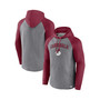 Men's Branded Heathered Gray, Cardinal Arizona Cardinals By Design Raglan Pullover Hoodie