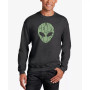 Men's Beware of Humans Word Art Crew Neck Sweatshirt