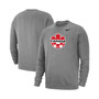 Men's Heather Gray Canada Soccer Fleece Pullover Sweatshirt