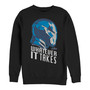 Marvel Men's Avengers Endgame Iron Man Whatever It Takes, Crewneck Fleece