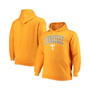 Men's Tenn Orange Tennessee Volunteers Big and Tall Arch Over Logo Powerblend Pullover Hoodie