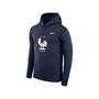 Men's Navy France National Team Therma Performance Pullover Hoodie
