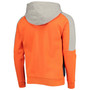 Men's Orange, Navy Denver Broncos Playoffs Color Block Full-Zip Hoodie
