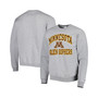 Men's Heather Gray Minnesota Golden Gophers High Motor Pullover Sweatshirt