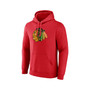Men's Branded Red Chicago Blackhawks Primary Logo Pullover Hoodie