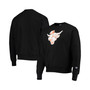 Men's Black Texas Longhorns Vault Logo Reverse Weave Pullover Sweatshirt