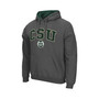 Men's Charcoal Colorado State Rams Arch and Logo Pullover Hoodie