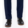 Men's Premium Comfort Slim-Fit Performance Stretch Flat-Front Dress Pants