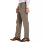 Men's Wool Blend Classic-Fit UltraFlex Stretch Double-Reverse Pleated Dress Pants