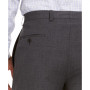 Men's Wool Blend Classic-Fit UltraFlex Stretch Double-Reverse Pleated Dress Pants