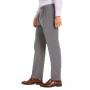 Men's Wool Blend Classic-Fit UltraFlex Stretch Double-Reverse Pleated Dress Pants