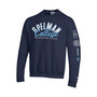Men's Navy Spelman College Jaguars 2-Hit Powerblend Pullover Sweatshirt
