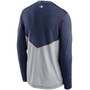 Men's Gray, Navy Minnesota Twins Authentic Collection Game Performance Pullover Sweatshirt