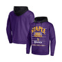 Men's NFL X Staple Purple Minnesota Vikings Oversized Gridiron Vintage-Like Wash Pullover Hoodie