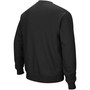 Men's Black ECU Pirates Arch Logo Tackle Twill Pullover Sweatshirt