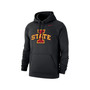 Men's Black Iowa State Cyclones Logo Club Pullover Hoodie